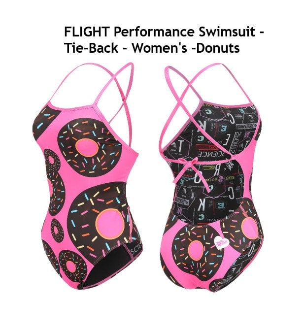 Swimsuit Donuts Tie Back